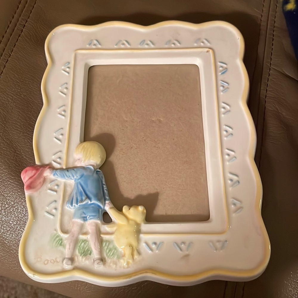 Winnie the Pooh vintage picture frame